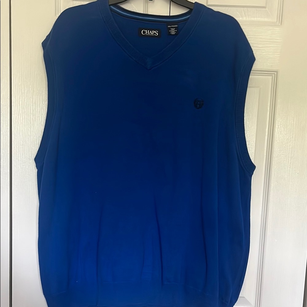 Chaps Royal Blue Vest